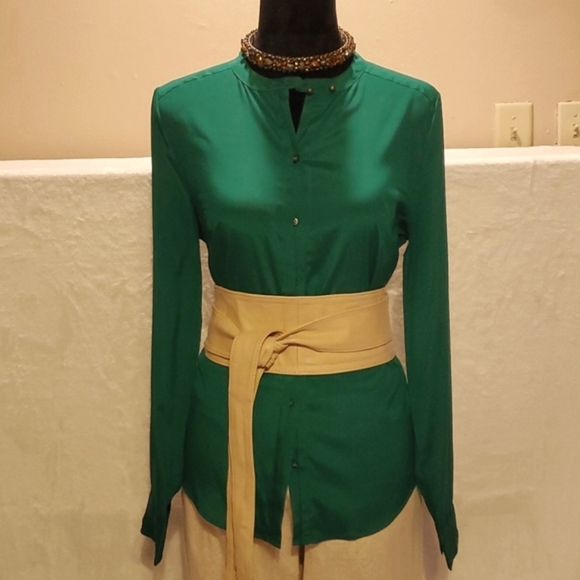 Ann Taylor Silk Blouse - Picture 3 of 9